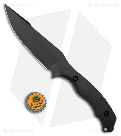 Toor Knives Raven Fixed Blade Knife Black G-10 (5.5" Black) 4 Toor Knives Raven Fixed Blade Knife Black G-10 (5.5" Black) - Image 4