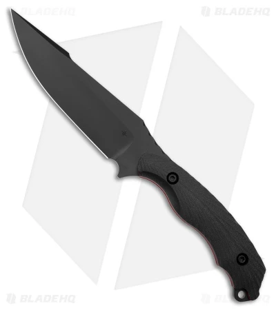 Toor Knives Raven Fixed Blade Knife Black G-10 (5.5" Black) 1 Toor Knives Raven Fixed Blade Knife Black G-10 (5.5" Black)