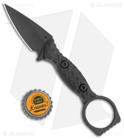 Toor Knives Viper Fixed Blade Knife Shadow Black G-10 (2.65" Black) 4 Toor Knives Viper Fixed Blade Knife Shadow Black G-10 (2.65" Black) - Image 4