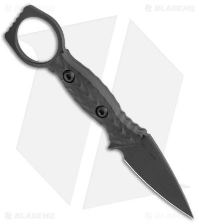 Toor Knives Viper Fixed Blade Knife Shadow Black G-10 (2.65" Black) 2 Toor Knives Viper Fixed Blade Knife Shadow Black G-10 (2.65" Black) - Image 2