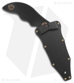 Turner CNC Voodoo Doc Chimera Fixed Fighting Knife Black G-10 (3.5" DLC 3V) 6 Turner CNC Voodoo Doc Chimera Fixed Fighting Knife Black G-10 (3.5" DLC 3V) -EOSS Knives Shop Turner CNC Voodoo Doc Chimera Fixed Blade Fighting Knife DLC BHQ 171293 jr sheath