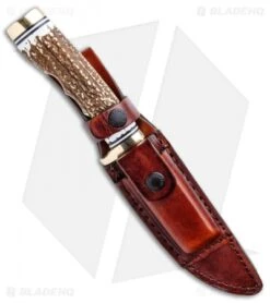 Uncle Henry Next Gen Fixed Blade Knife (4.8" Satin) 153UH 6 Uncle Henry Next Gen Fixed Blade Knife (4.8" Satin) 153UH -EOSS Knives Shop Uncle Henry Next Gen Stag Satin 153UH BHQ 93627 jr sheath