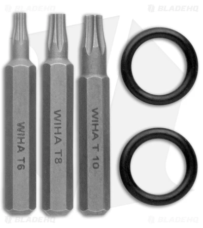 Vero Engineering Fulcrum Prybar/Bit Driver Blackwash Titanium (5" Fullsize) 3 Vero Engineering Fulcrum Prybar/Bit Driver Blackwash Titanium (5" Fullsize) - Image 3