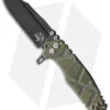 Wander Tactical Mistral Bar Lock Knife Green Micarta (3.5" Black DLC)