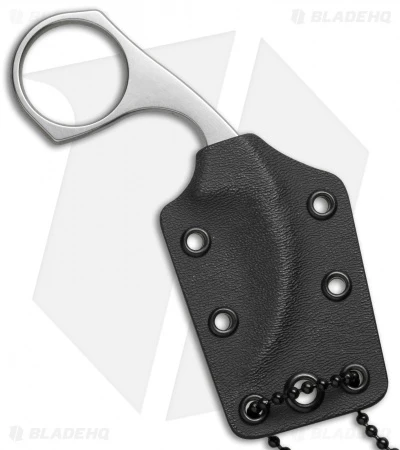 Bastinelli Diagnostic Karambit Fixed Blade Neck Knife Stonewash (1.5" Stonewash) 2 Bastinelli Diagnostic Karambit Fixed Blade Neck Knife Stonewash (1.5" Stonewash) - Image 2