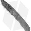 Tallen Drop Point Hunter Knife Damascus Blade Blank BL-DM2711