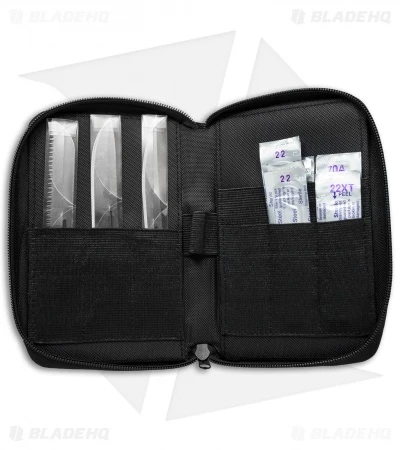 Havalon Hydra Double Blade Knife Green W/ 17 Replacement Blades & Nylon Case 4 Havalon Hydra Double Blade Knife Green W/ 17 Replacement Blades & Nylon Case - Image 4