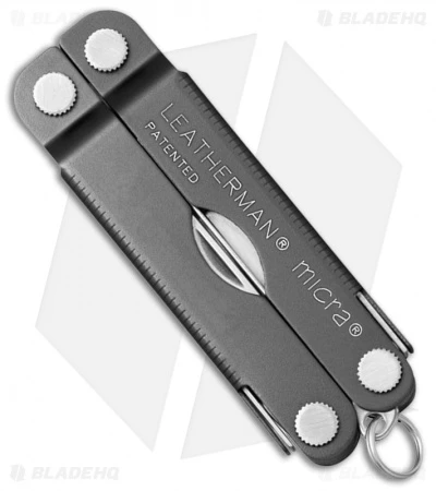 Leatherman Micra Multi Tool W/ 1.6" Knife (10-in-1) Gray 2 Leatherman Micra Multi Tool W/ 1.6" Knife (10-in-1) Gray - Image 2