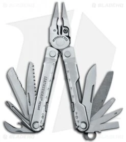 Leatherman Rebar Silver Multi-Tool W/ Leather Sheath (17-in-1) 831551
