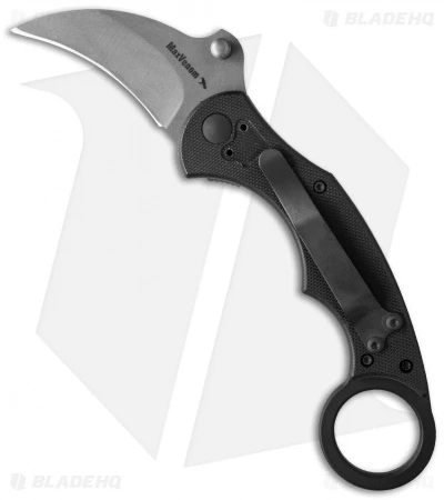 Max Venom Direct Impact Karambit (DIK) Folding Knife (2.4" Bead Blast) 1 Max Venom Direct Impact Karambit (DIK) Folding Knife (2.4" Bead Blast)