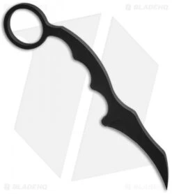 Max Venom DMaX Fighter Karambit Neck Knife + Aluminum Trainer Combo (2.5" Black) 8 Max Venom DMaX Fighter Karambit Neck Knife + Aluminum Trainer Combo (2.5" Black) -EOSS Knives Shop max venom dmax black side