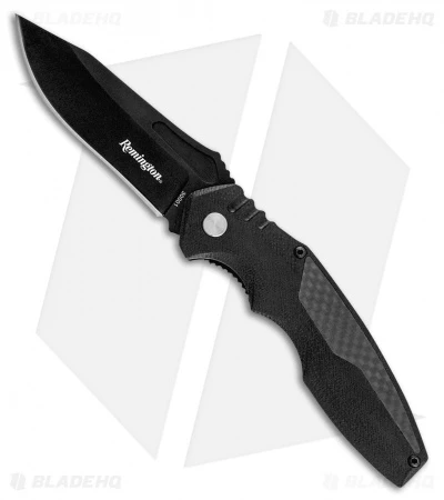 Remington Tactical Folder Liner Lock Knife Black G-10 (3.25" Black) R30001 1 Remington Tactical Folder Liner Lock Knife Black G-10 (3.25" Black) R30001