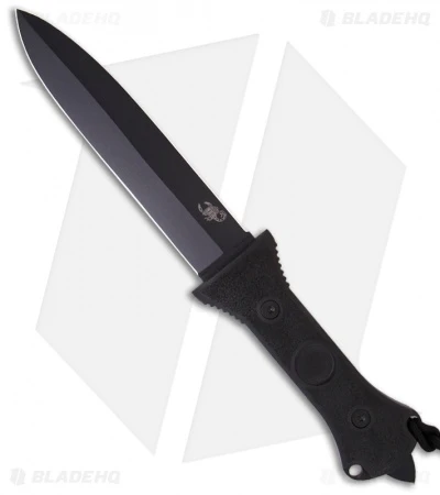 Scorpion Knives Fighting Dagger D/E Fixed Blade Knife (7" Black) 1 Scorpion Knives Fighting Dagger D/E Fixed Blade Knife (7" Black)