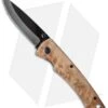 Stone River Ceramic Liner Lock Knife Desert Ironwood (2.75" Black) SRG2BMD
