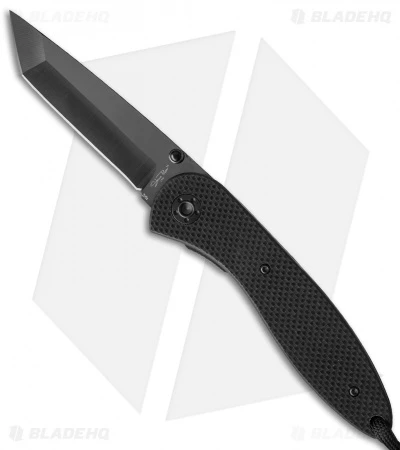 Stone River Ceramic Tanto Liner Lock Knife Black G-10 (3.1" Black) SRG2GLT 1 Stone River Ceramic Tanto Liner Lock Knife Black G-10 (3.1" Black) SRG2GLT