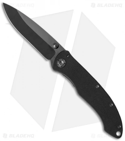 Stone River Speed Assist Ceramic Liner Lock Knife Black G-10 (3" Black) SRG2SAGB 1 Stone River Speed Assist Ceramic Liner Lock Knife Black G-10 (3" Black) SRG2SAGB
