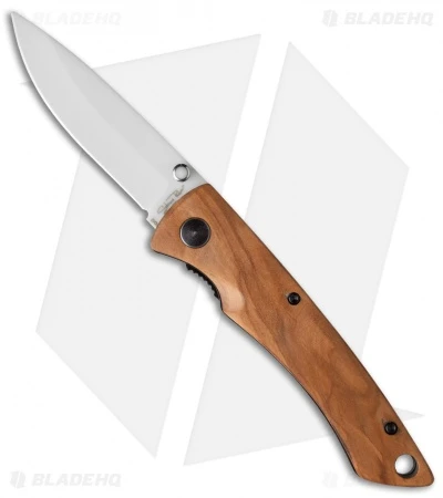 Stone River Ceramic Liner Lock Knife Olive Wood (2.75" White) SRG2WMO 1 Stone River Ceramic Liner Lock Knife Olive Wood (2.75" White) SRG2WMO