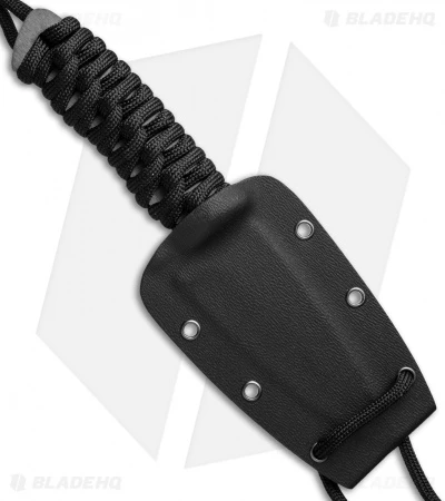 Stone River Ceramic Fixed Blade Neck Knife (3" Black) SRG3NCS 2 Stone River Ceramic Fixed Blade Neck Knife (3" Black) SRG3NCS - Image 2