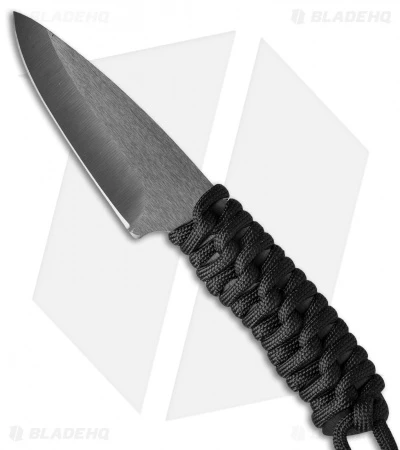 Stone River Ceramic Fixed Blade Neck Knife (3" Black) SRG3NCS 1 Stone River Ceramic Fixed Blade Neck Knife (3" Black) SRG3NCS