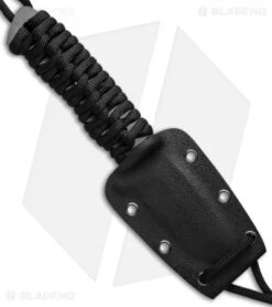 Stone River Ceramic Tanto Fixed Blade Neck Knife (2.5" Black) SRG3NTB 5 Stone River Ceramic Tanto Fixed Blade Neck Knife (2.5" Black) SRG3NTB -EOSS Knives Shop stone river ceramics srg3ntb cm sheath