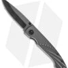 Stone River Ceramic Liner Lock Knife Gray Aluminum (3.25" Black) SRG3TLB