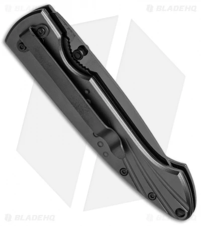 Stone River Ceramic Liner Lock Knife Gray Aluminum (3.25" Black) SRG3TLB 3 Stone River Ceramic Liner Lock Knife Gray Aluminum (3.25" Black) SRG3TLB - Image 3