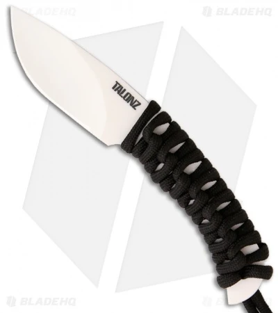 Talonz-1 Drop Point Neck Knife Ceramic Fixed Blade (2.5" White) 1 Talonz-1 Drop Point Neck Knife Ceramic Fixed Blade (2.5" White)